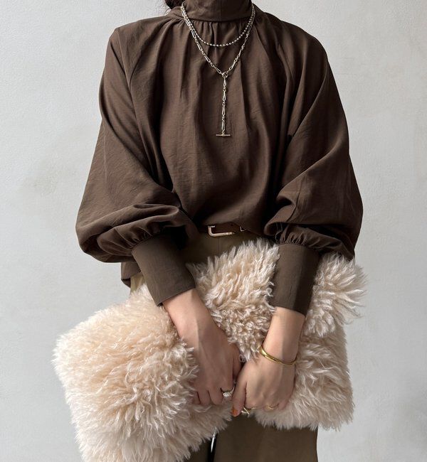  「棒タイ2WAYブラウス」|シャツ・ブラウス|