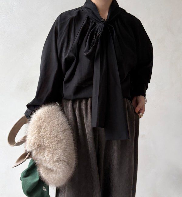  「棒タイ2WAYブラウス」|シャツ・ブラウス|