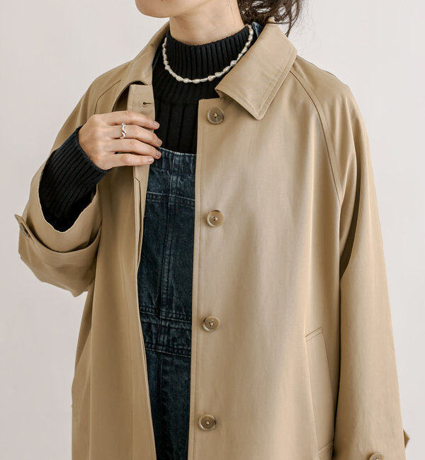  「【MONN.:. (モン)】オーバーステンカラーコート」|その他|