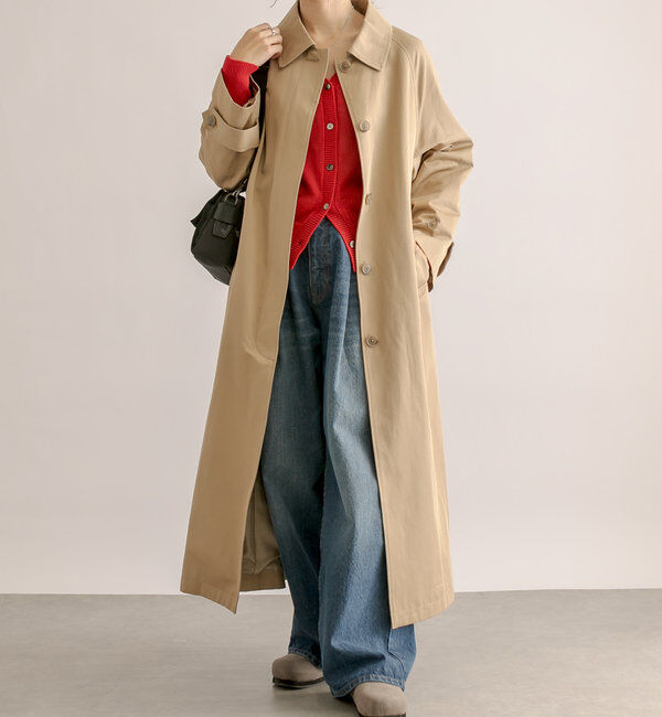  「【MONN.:. (モン)】オーバーステンカラーコート」|その他|