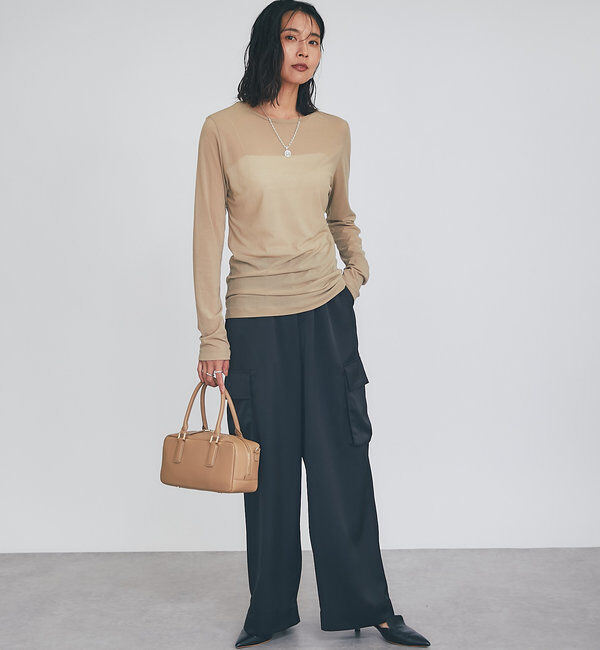  「【MONN.:.(モン)】シアーロンT」|Tシャツ・カットソー|