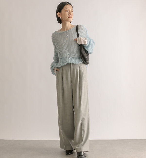  「【MONN.:.(モン)】シアーロンT」|Tシャツ・カットソー|