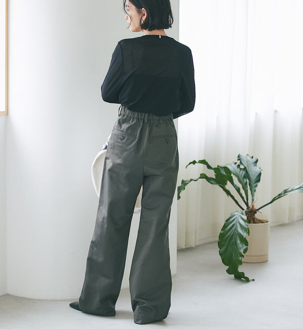  「【MONN.:.(モン)】シアーロンT」|Tシャツ・カットソー|