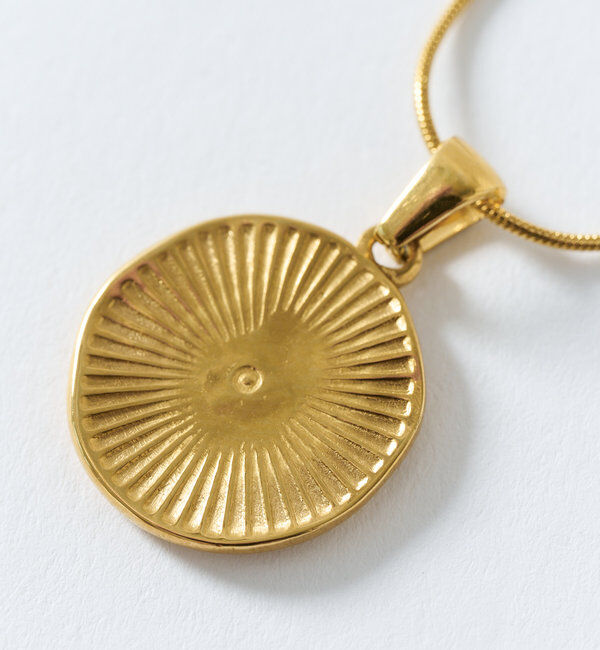  「【R.good(アールドットグッド)】コインショートネックレス」|リング|