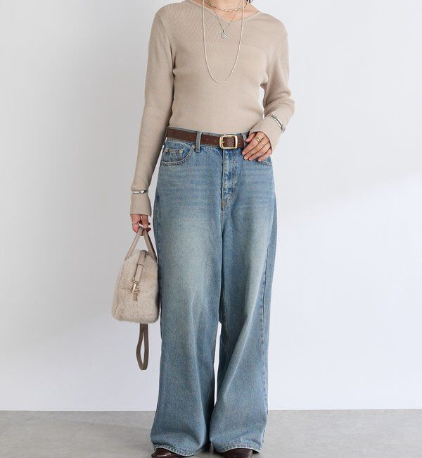  「【R.good(アールドットグッド)】コインショートネックレス」|リング|