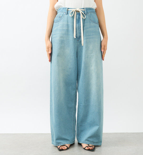  「【柔らかな履き心地】ドロストルーズデニム」|デニム|