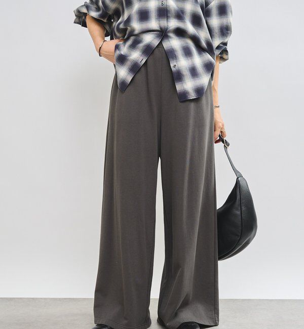  「【MONN.:.(モン)】スウェットワイドパンツ」|その他|