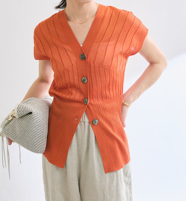  「【大人のこなれ感】マルチリブジレプルオーバー」|ニット・セーター|