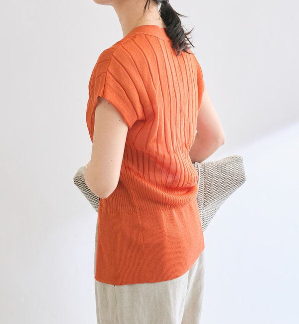  「【大人のこなれ感】マルチリブジレプルオーバー」|ニット・セーター|