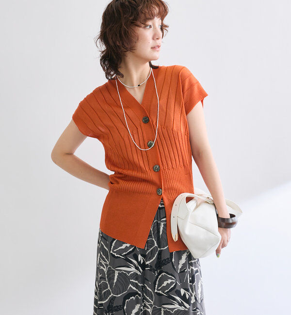  「【大人のこなれ感】マルチリブジレプルオーバー」|ニット・セーター|