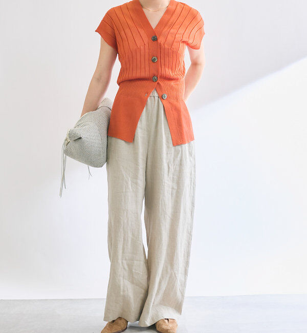  「【大人のこなれ感】マルチリブジレプルオーバー」|ニット・セーター|