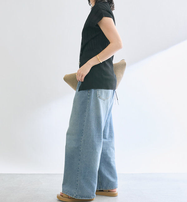  「【大人のこなれ感】マルチリブジレプルオーバー」|ニット・セーター|