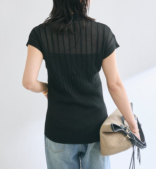  「【大人のこなれ感】マルチリブジレプルオーバー」|ニット・セーター|