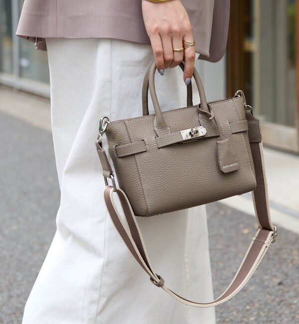  「予約【実用性抜群】ひねり金具ミニトートバッグ」|クラッチバッグ|トープ