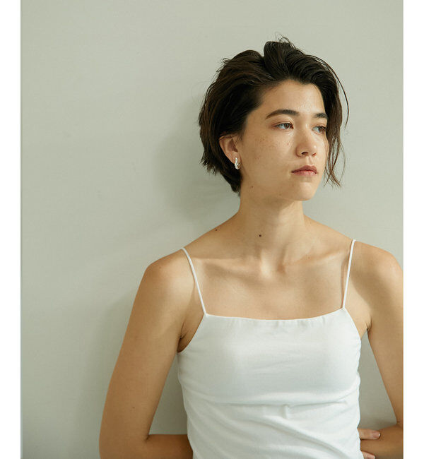 La nature linge「《3サイズ展開》【La nature linge】ベア天竺キャミソール」|インナー|