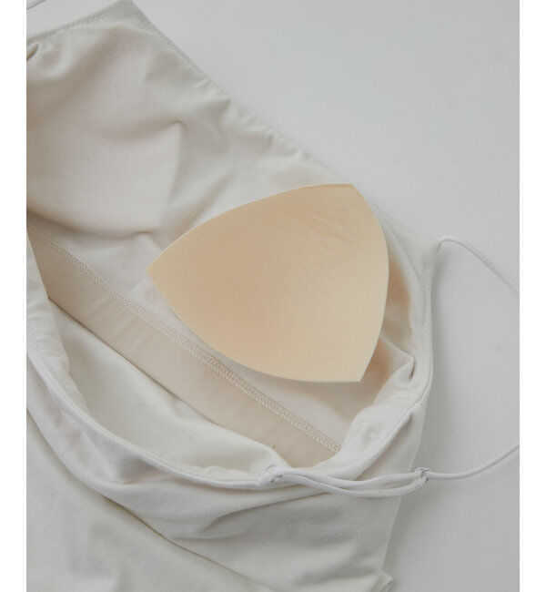 La nature linge「《3サイズ展開》【La nature linge】ベア天竺キャミソール」|インナー|