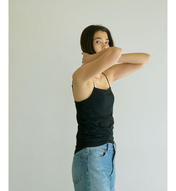 La nature linge「《3サイズ展開》【La nature linge】ベア天竺キャミソール」|インナー|