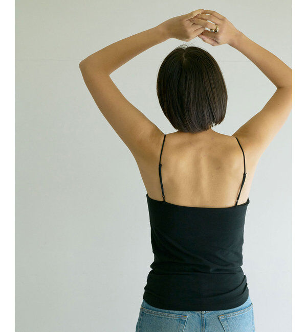 La nature linge「《3サイズ展開》【La nature linge】ベア天竺キャミソール」|インナー|