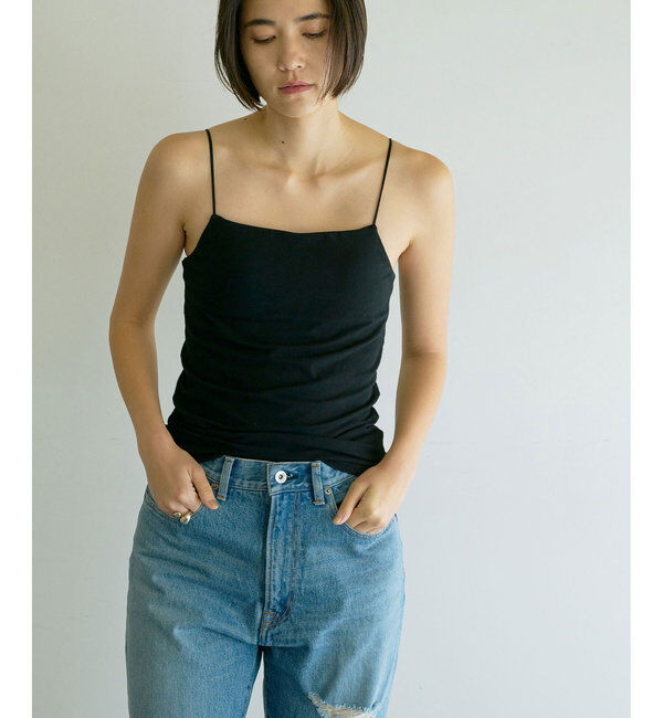 La nature linge「《3サイズ展開》【La nature linge】ベア天竺キャミソール」|インナー|