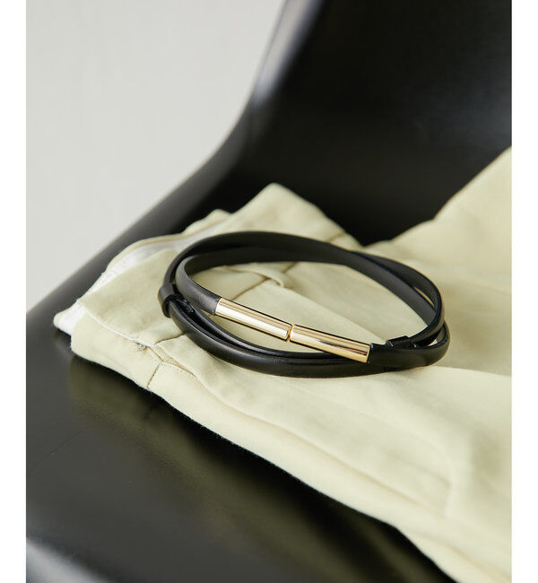  「【WEB限定カラーあり】【累計販売5800本超！】スティックナローベルト」|ベルト|ブラック