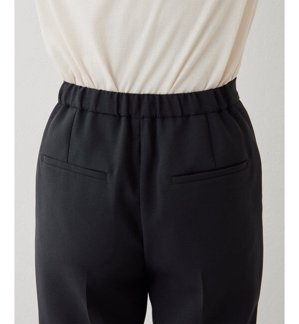  「【サイズ展開あり】ジャージーセミフレアパンツ」|スラックス|