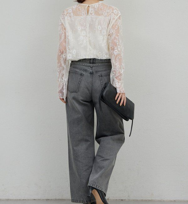  「レイヤードレースブラウス」|シャツ・ブラウス|