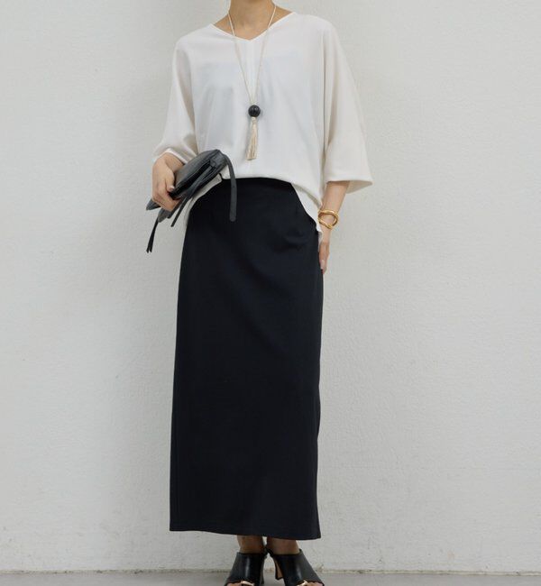  「Vネックプルオーバー」|シャツ・ブラウス|