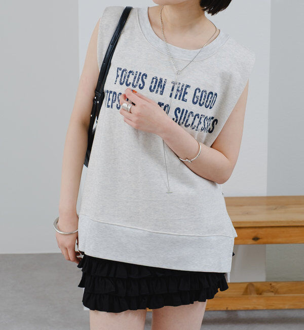  「ノースリロゴスウェット」|Tシャツ・カットソー|グレー