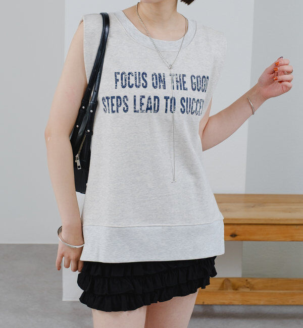  「ノースリロゴスウェット」|Tシャツ・カットソー|