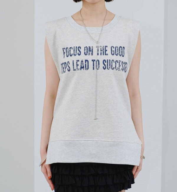  「ノースリロゴスウェット」|Tシャツ・カットソー|