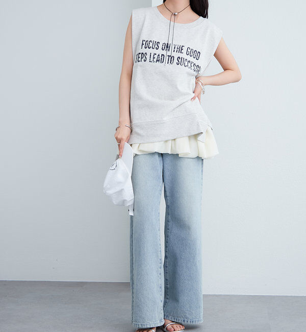  「ノースリロゴスウェット」|Tシャツ・カットソー|