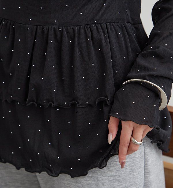  「26SSドットティアードプルオーバー」|Tシャツ・カットソー|