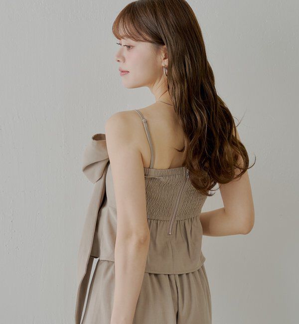  「【SALON by Chico】2wayリボンデザインベアコンビネゾン」|ワンピース|