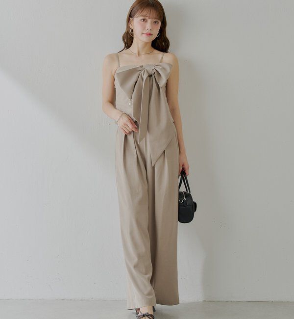  「【SALON by Chico】2wayリボンデザインベアコンビネゾン」|ワンピース|