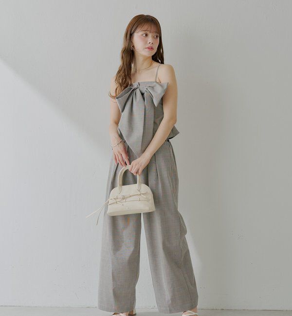  「【SALON by Chico】2wayリボンデザインベアコンビネゾン」|ワンピース|