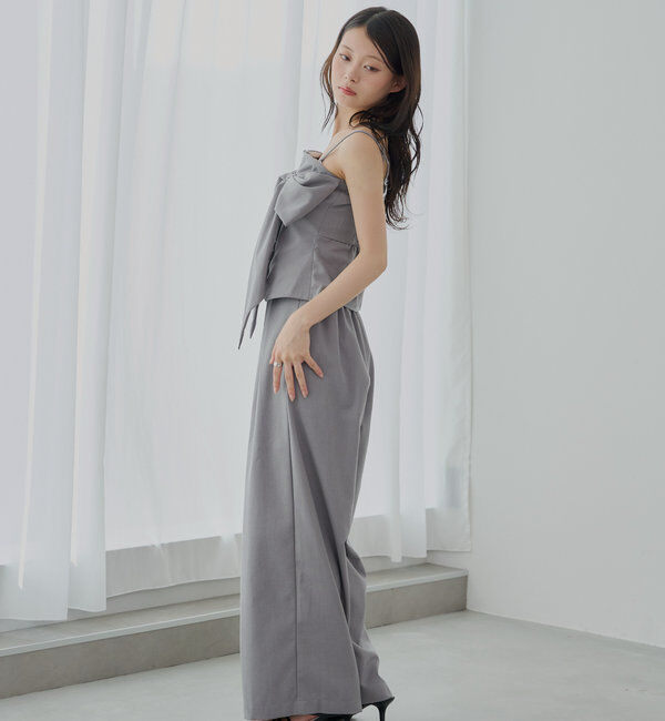  「【SALON by Chico】2wayリボンデザインベアコンビネゾン」|ワンピース|