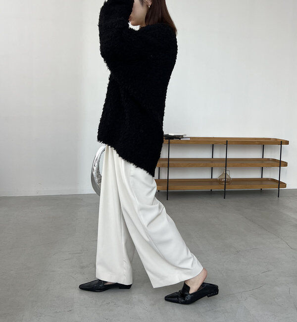  「〈VERSEAU/ヴェルソー〉フェザーハンドメイドカーディガン」|カーディガン|