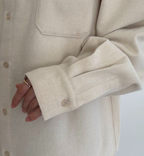  「ラップレイヤードシャツ」|シャツ・ブラウス|