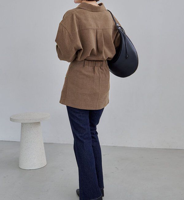  「ラップレイヤードシャツ」|シャツ・ブラウス|