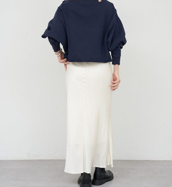  「ダメージロゴスウェット」|Tシャツ・カットソー|