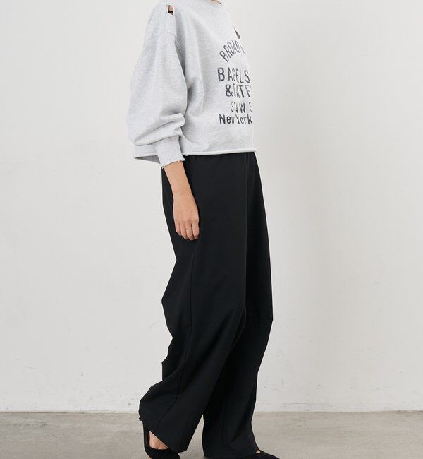  「ダメージロゴスウェット」|Tシャツ・カットソー|