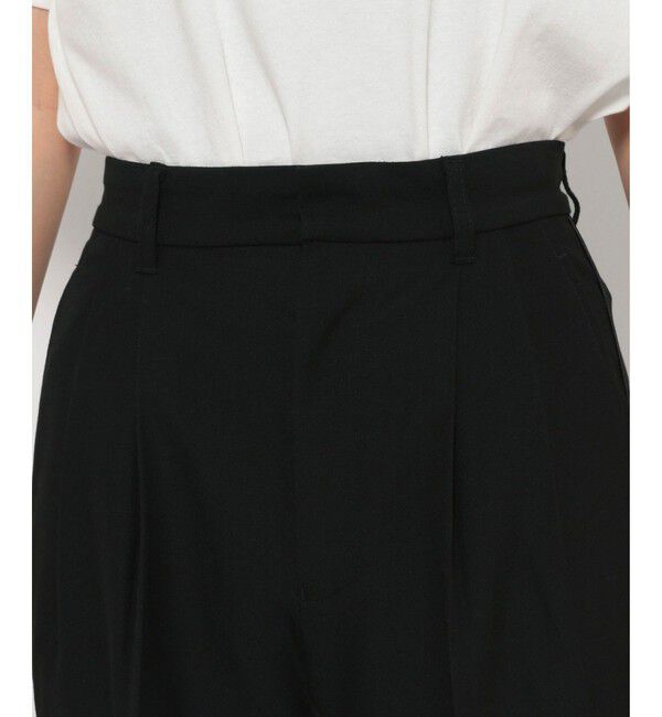 LOWRYS FARM「ＴＲスタイルＵＰワイドパンツ」|チノ|