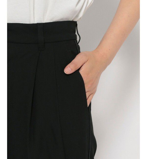 LOWRYS FARM「ＴＲスタイルＵＰワイドパンツ」|チノ|