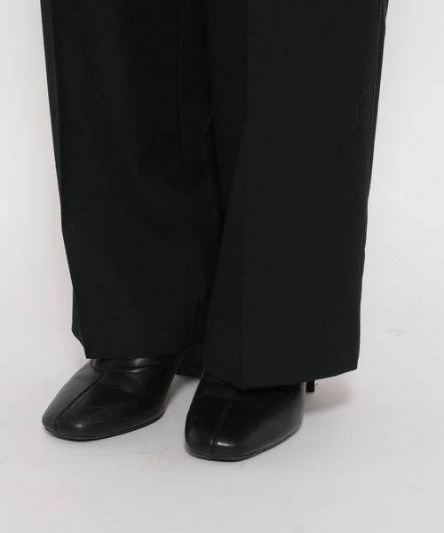 LOWRYS FARM「ＴＲスタイルＵＰワイドパンツ」|チノ|