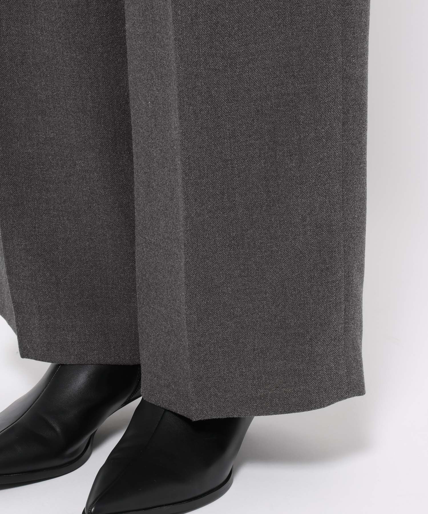 LOWRYS FARM「ＴＲワイドパンツ」|チノ|