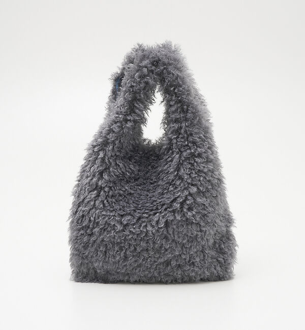 collex「【WEB限定】【EARTH MADE】CURLY FUR MARCHEBAG フ」|ハンドバッグ|