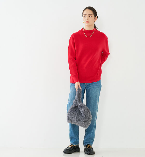 collex「【WEB限定】【EARTH MADE】CURLY FUR MARCHEBAG フ」|ハンドバッグ|