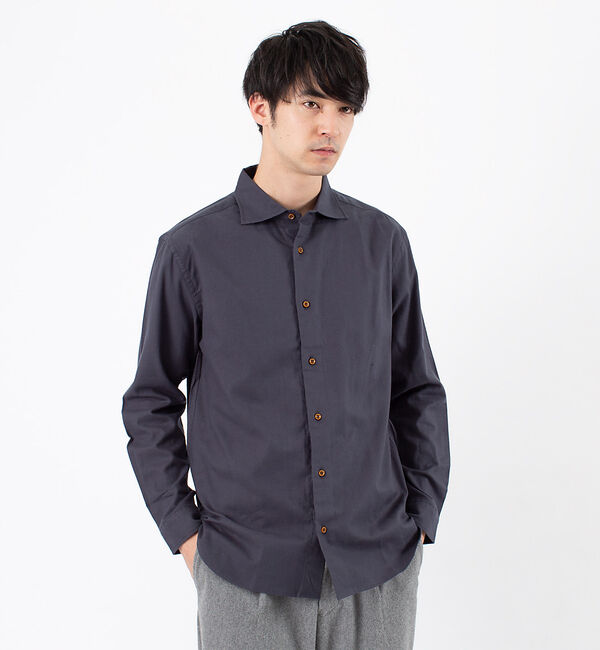 ABAHOUSE「コットン 起毛 シャツ」|シャツ・ブラウス|スミクロ