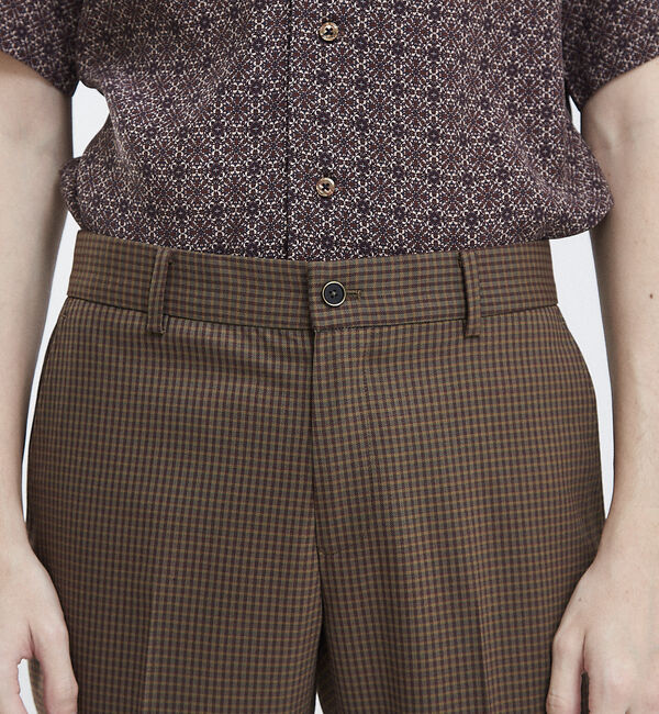 ABAHOUSE「【Recency of Mine】ツイルストレッチ　シャンブレー スモールチェッ」|その他|