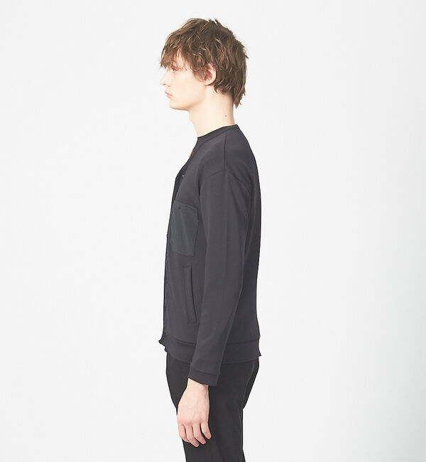 ABAHOUSE「バイカラー カーディガン」|カーディガン|